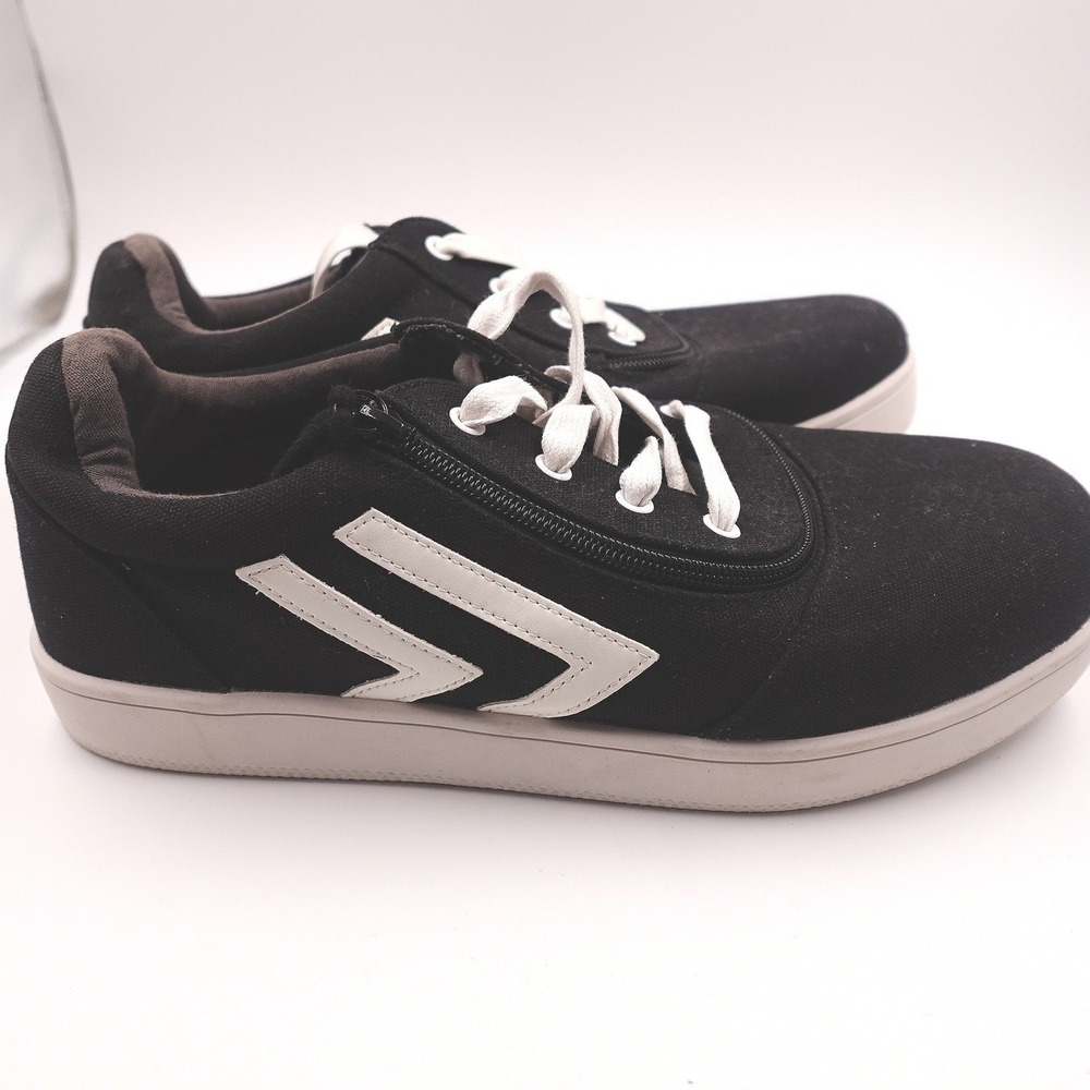 BILLY Footwear‎ Sneaker 11.5 XW Wraparound Zipper AFO Brace Unobstructed Entry: